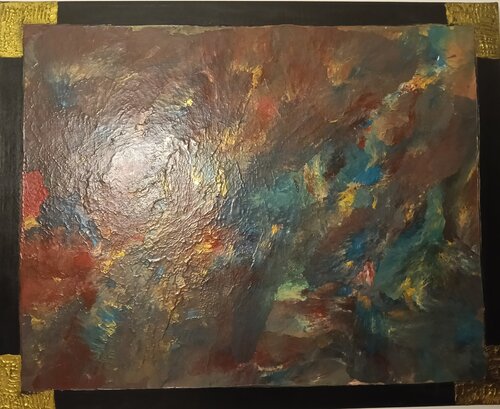 Il risveglio del sacro van Andriana Ura, Schilderij te koop op Singulart