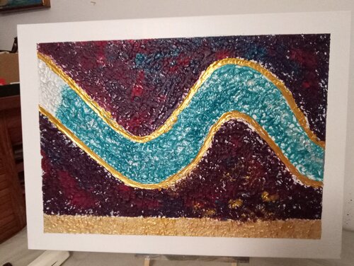 Confine fluido van Andriana Ura, Schilderij te koop op Singulart