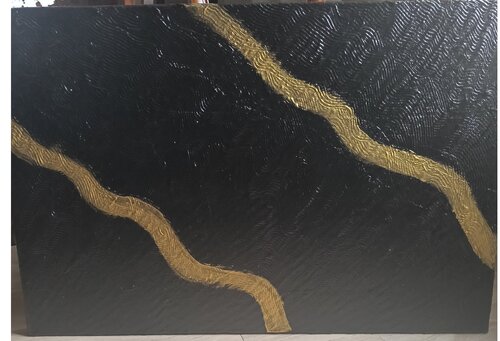 Onde Dorate van Andriana Ura, Schilderij te koop op Singulart