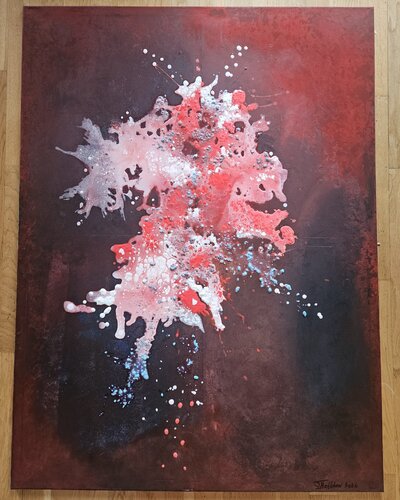 Abstrakt Painting van Tomislav Betlehem, Schilderij te koop op Singulart