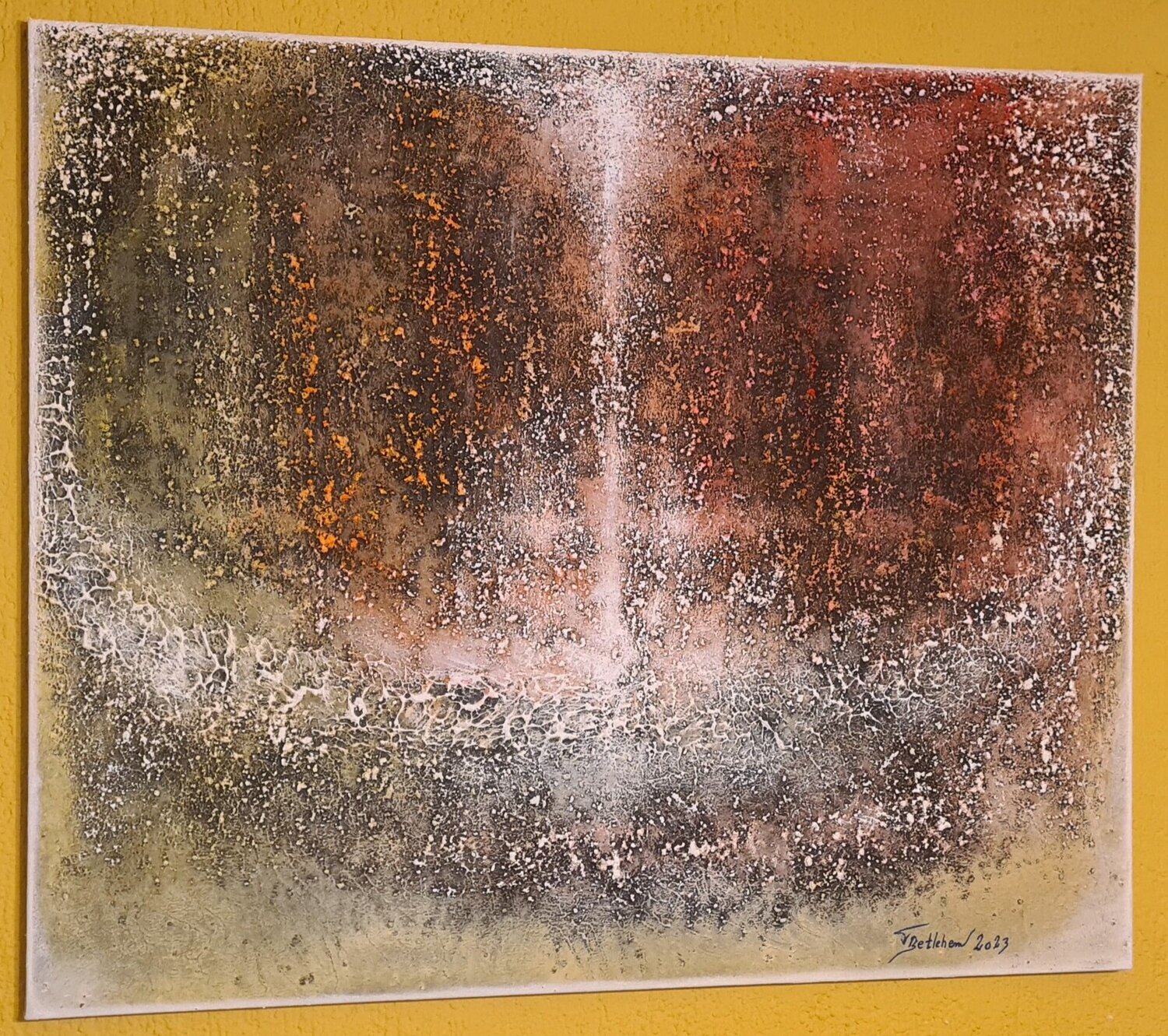 Abstrakt Painting Tomislav Betlehem