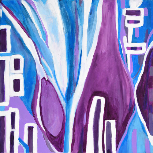 Sensual Buildings (2 of 2) di Lisa Crane, Pittura in vendita su Singulart