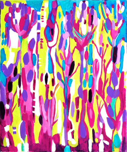 Enchanted Garden di Lisa Crane, Pittura in vendita su Singulart