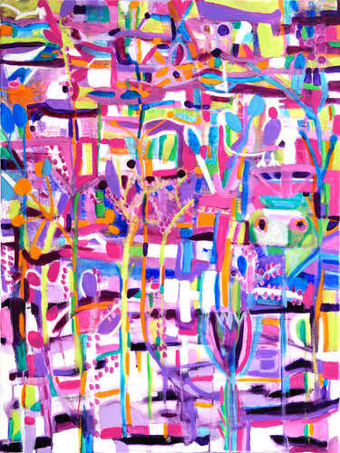 The Eyes Have It di Lisa Crane, Pittura in vendita su Singulart