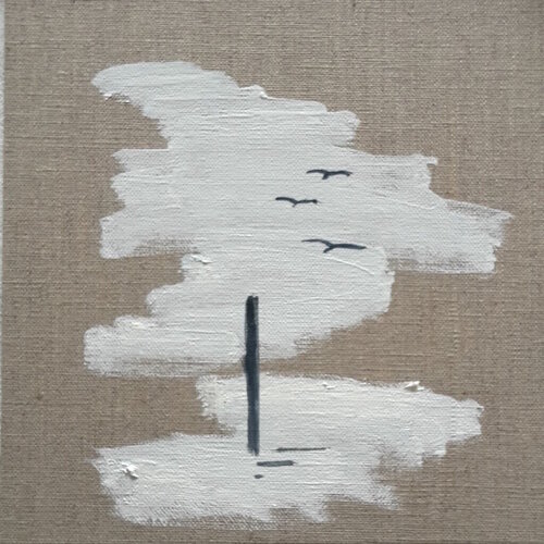 Piquet noir van Marie France De La Cochetiere, Schilderij te koop op Singulart