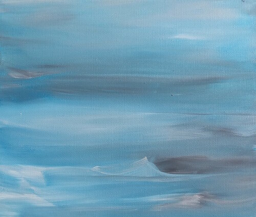 Coup de vent von Marie France De La Cochetiere, Malerei kaufen auf Singulart