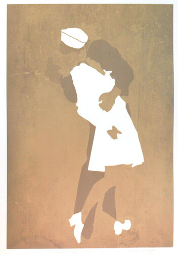 Memories : the kiss by Herman Van Synghel, Work on Paper for Sale on Singulart