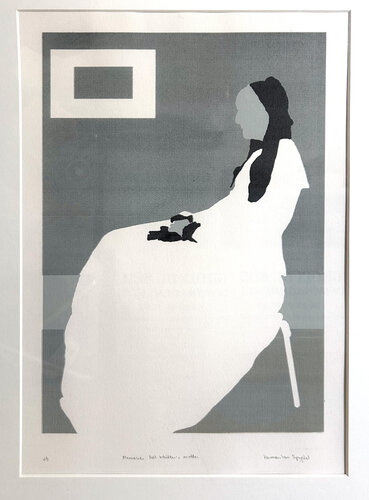 Memories : Whistler's mother van Herman Van Synghel, Werk op papier te koop op Singulart