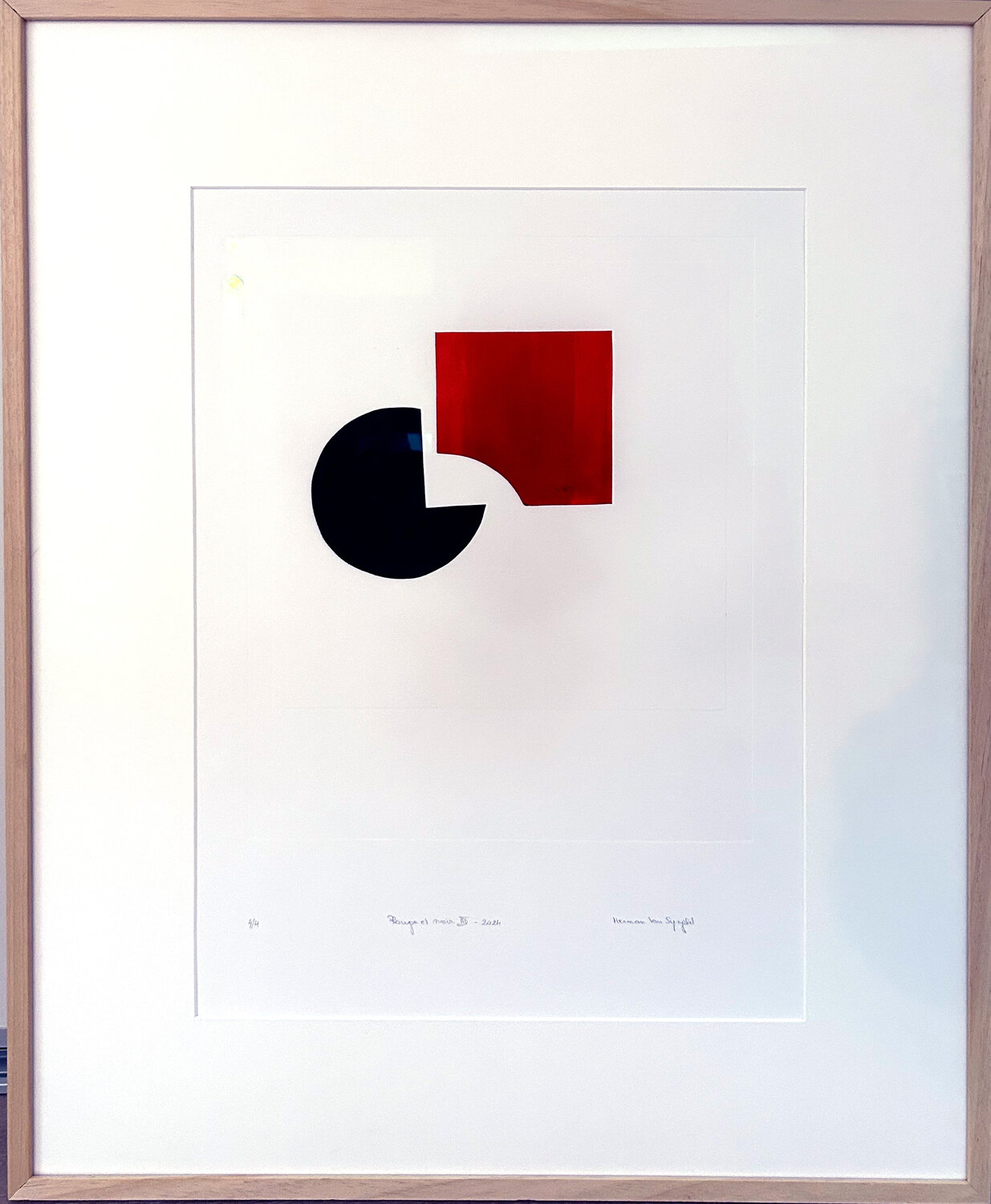 Rouge et noir III 4|4 Herman Van Synghel