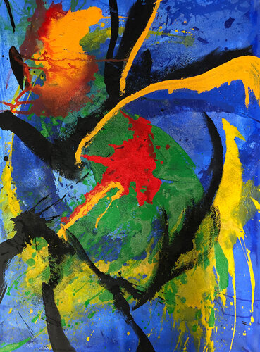 ARAS par Jane Maria Xavier, Peinture en vente sur Singulart