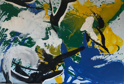 COLORS OF BRAZIL (1) par Jane Maria Xavier, Peinture en vente sur Singulart