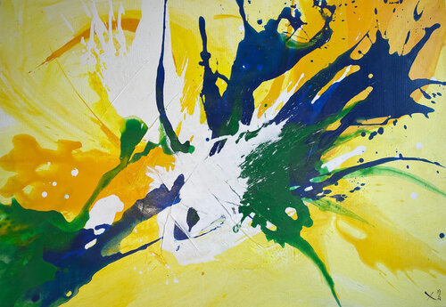COLORS OF BRAZIL (4) par Jane Maria Xavier, Peinture en vente sur Singulart