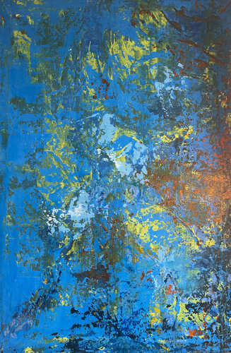 Hommage an Gerhard Richter (49) par Jane Maria Xavier, Peinture en vente sur Singulart
