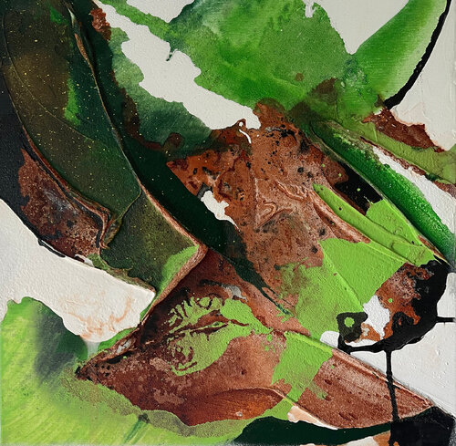 Hommage an Gerhard Richter (42) par Jane Maria Xavier, Peinture en vente sur Singulart