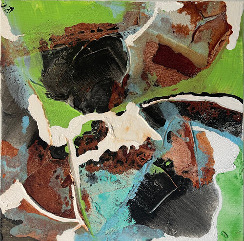 Hommage an Gerhard Richter (41) par Jane Maria Xavier, Peinture en vente sur Singulart