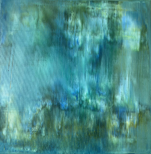 Hommage an Gerhard Richter (43) par Jane Maria Xavier, Peinture en vente sur Singulart