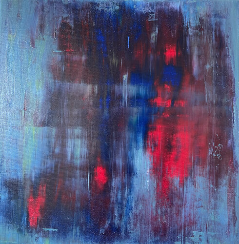 Hommage an Gerhard Richter (44) par Jane Maria Xavier, Peinture en vente sur Singulart