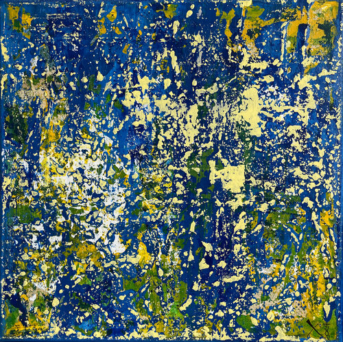 Hommage an Gerhard Richter (31) par Jane Maria Xavier, Peinture en vente sur Singulart