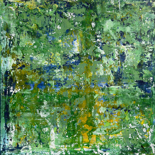 Hommage an Gerhard Richter (33) par Jane Maria Xavier, Peinture en vente sur Singulart