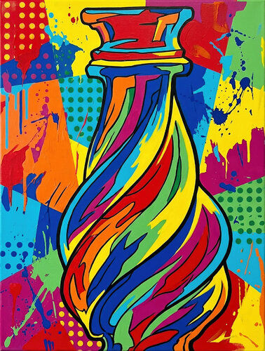 Table Lamp Pop Art von Steven Fogel, Digital kaufen auf Singulart
