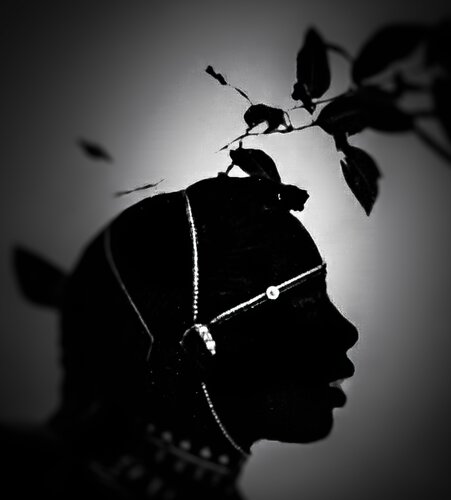 Profile of Young Samburu Man von Steven Fogel, Digital kaufen auf Singulart