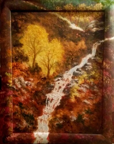 E' arrivato l'autunno di Silvano Crespi, Pittura in vendita su Singulart