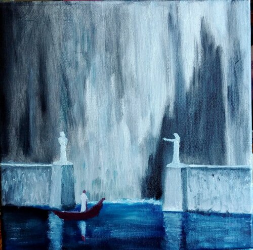 La Soglia by Silvano Crespi, Painting for Sale on Singulart