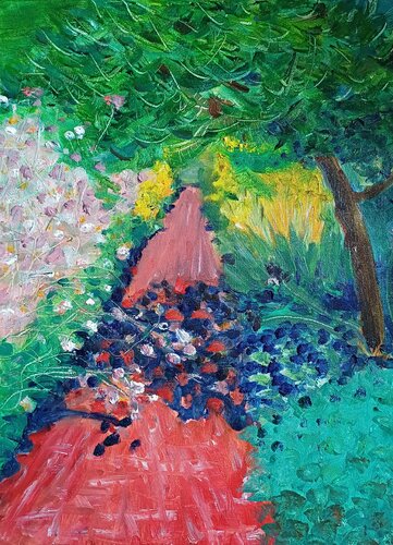 Darwin Garden von Margreet Poolman, Malerei kaufen auf Singulart