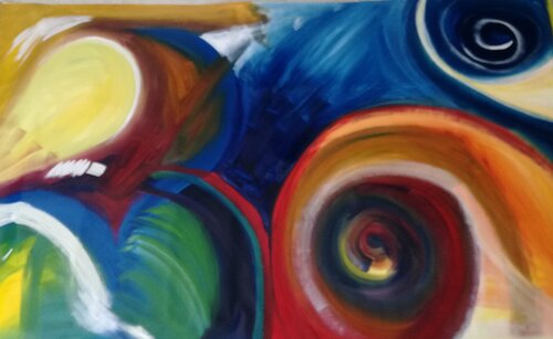 Cuore su cuore von Mariangela Sforza, Malerei kaufen auf Singulart