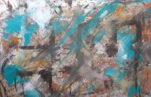 Incedere van Mariangela Sforza, Schilderij te koop op Singulart