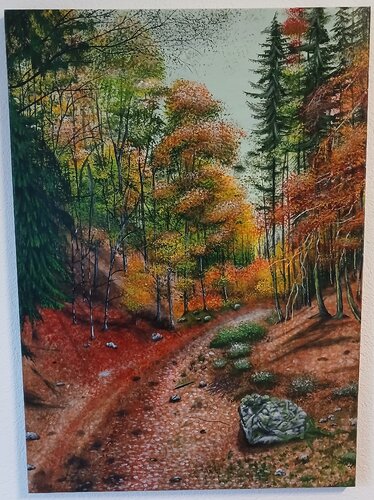 Herbstwald von Valentin Kern, Malerei kaufen auf Singulart