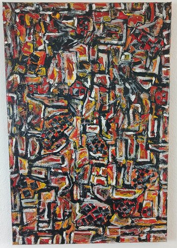 Inferno by Valentin Kern, Painting for Sale on Singulart