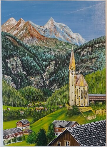 Heiligenblut di Valentin Kern, Pittura in vendita su Singulart
