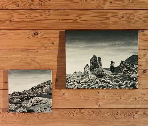 Teneriffa by Valentin Kern, 회화 for Sale on Singulart