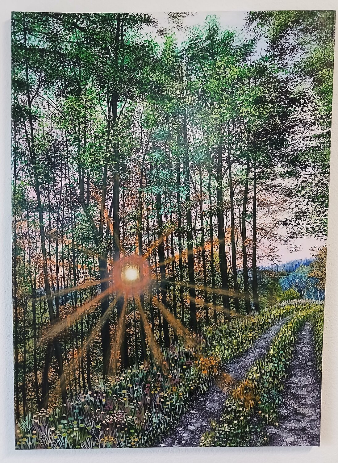 Roter Sonnenuntergang Valentin Kern