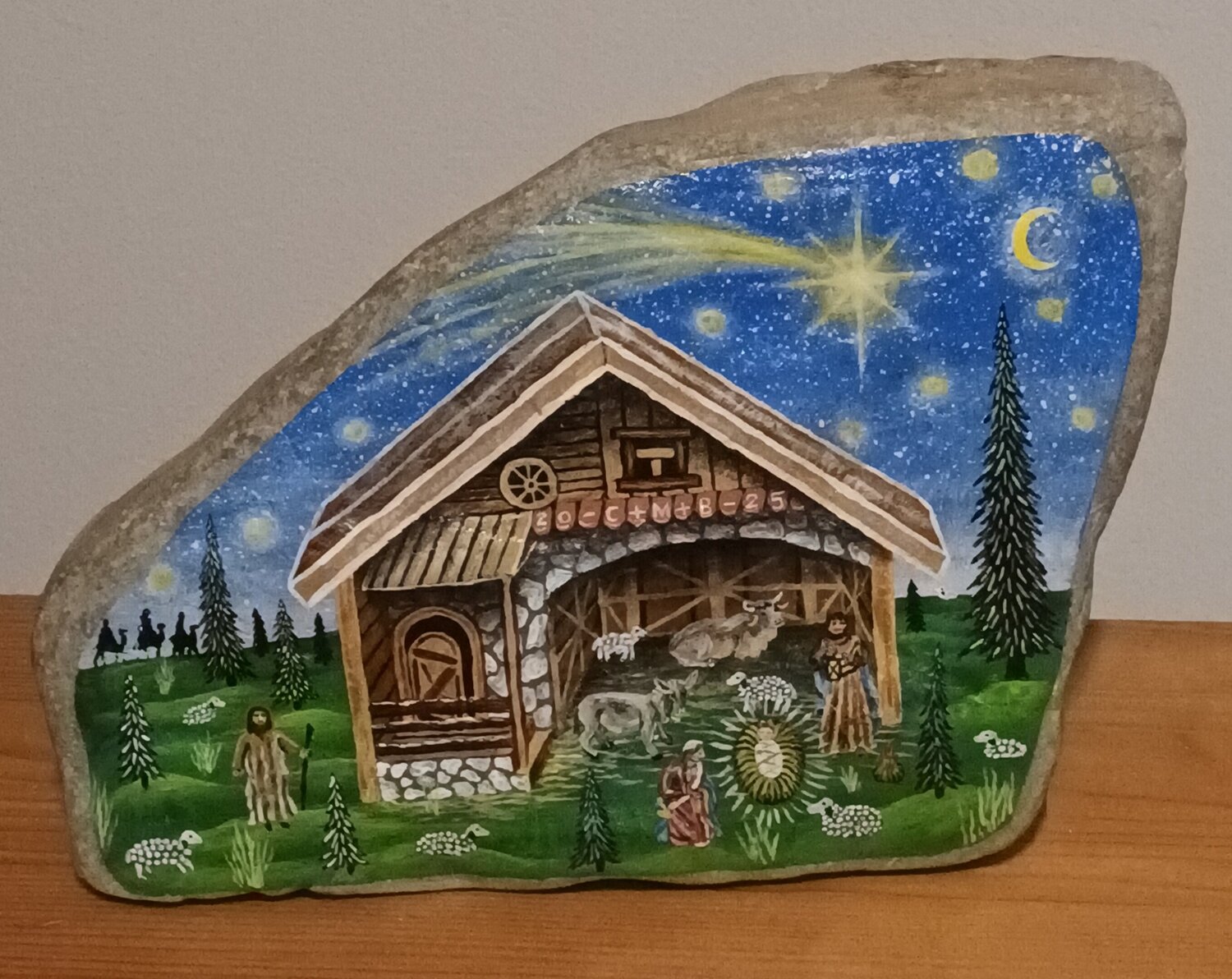 Steinerne Weihnachtskrippe Valentin Kern