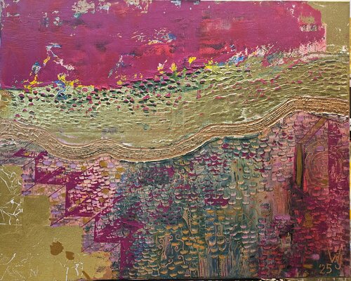 Der Weg des Lebens van Ilona Wohlmutter, Schilderij te koop op Singulart