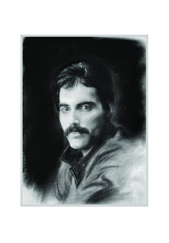 Freddie Mercury deep sole par Jon Hillier, Édition en vente sur Singulart