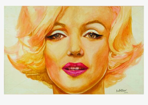 Marilyn Monroe - The Enigmatic Beauty par Jon Hillier, Édition en vente sur Singulart