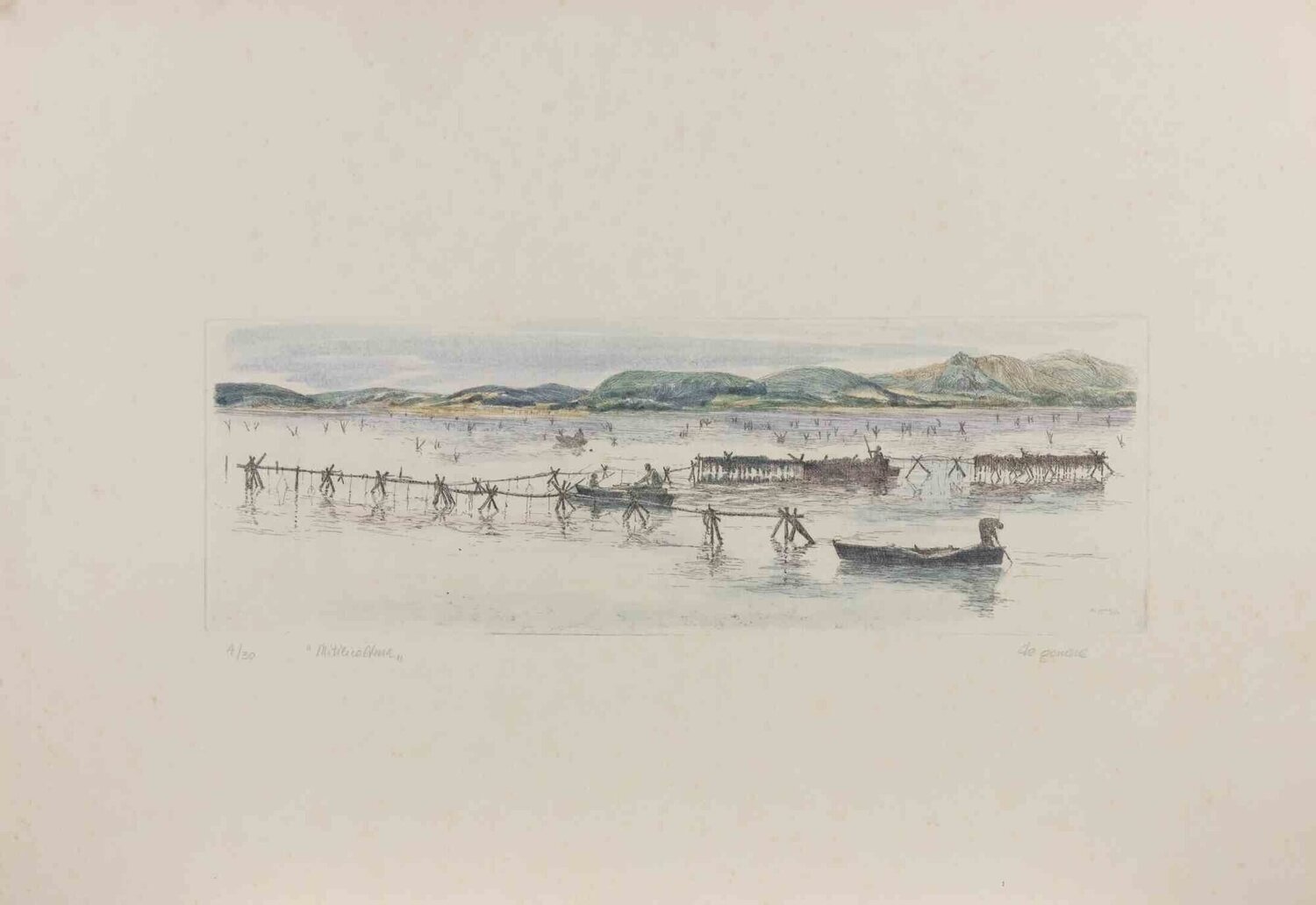 Miticulture Salvatore Sechi De Gonare Stampa in vendita