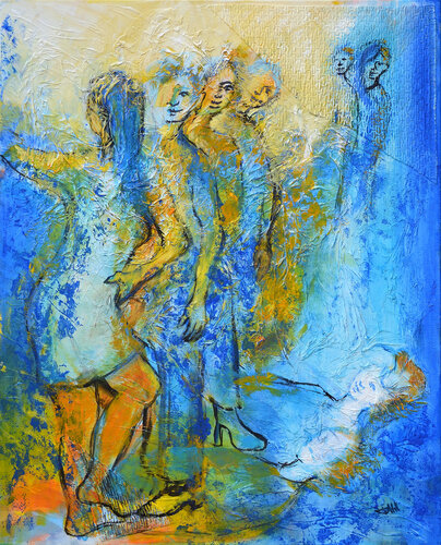 La curiosité von Thomas Ahl, Malerei kaufen auf Singulart