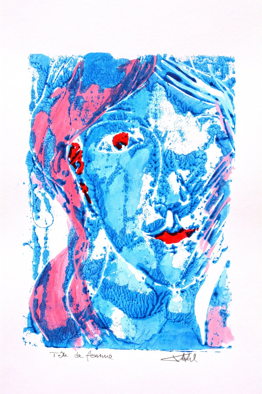 Tête de femme 2 Thomas Ahl