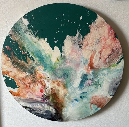 Verde botella de Ariadna Menassanch Farré, Pintura a la venta en Singulart