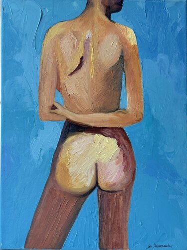 El Culo by Ariadna Menassanch Farré, Painting for Sale on Singulart