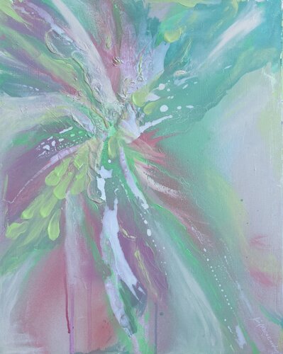Texturas con color by Ariadna Menassanch Farré, Painting for Sale on Singulart