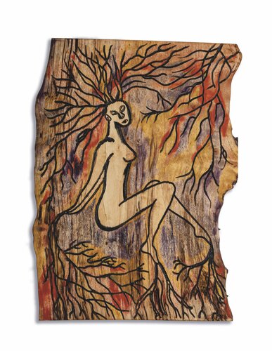 Rooted - Fine Art Giclee Print von Llewellyn Scott, Druck kaufen auf Singulart