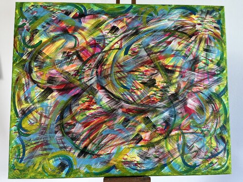 FUOCHI D'ARTIFICIO di TelveArt Telve, Pittura in vendita su Singulart