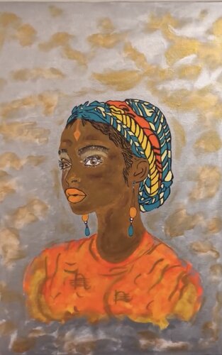 AKANKE di TelveArt Telve, Pittura in vendita su Singulart