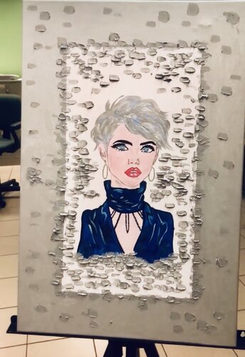 ELEGANCE di TelveArt Telve, Pittura in vendita su Singulart