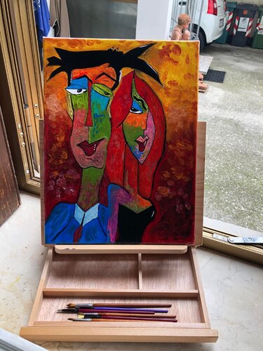 AMANTI by TelveArt Telve, Painting for Sale on Singulart